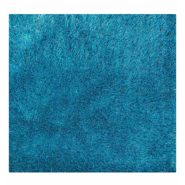 Plush Hand Tufted Shag Rug in Polyester – Solid Design