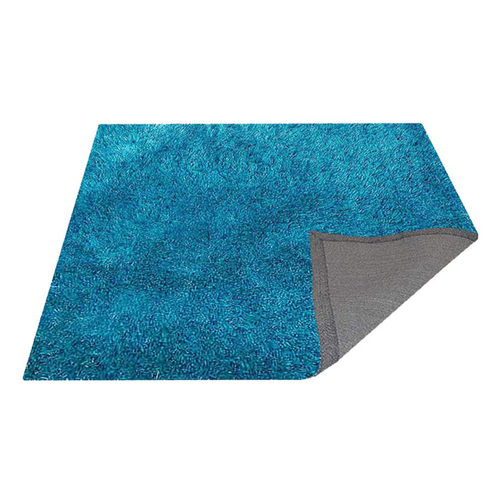 Plush Hand Tufted Shag Rug in Polyester – Solid Design