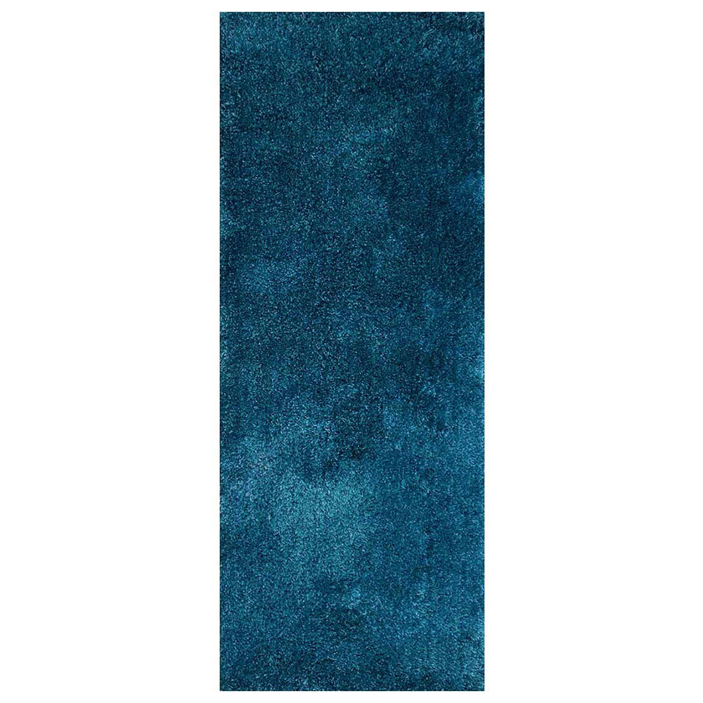 Plush Hand Tufted Shag Rug in Polyester – Solid Design