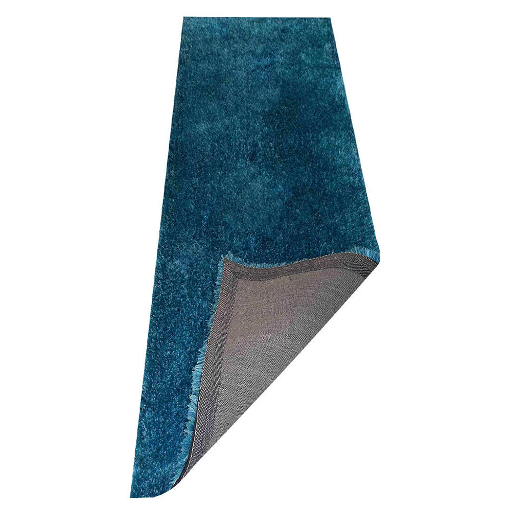 Plush Hand Tufted Shag Rug in Polyester – Solid Design