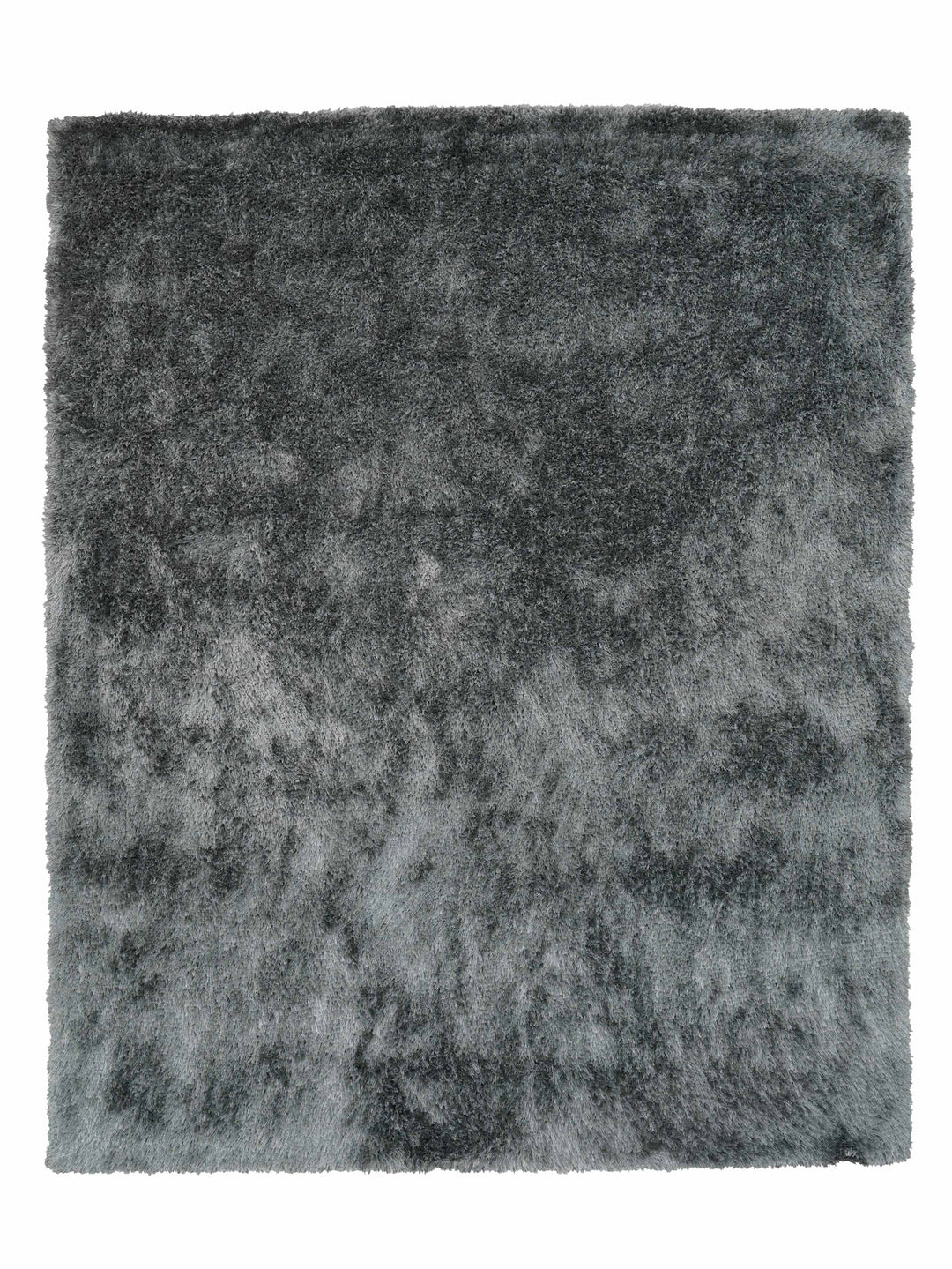 Plush Hand Tufted Shag Rug in Polyester – Solid Design