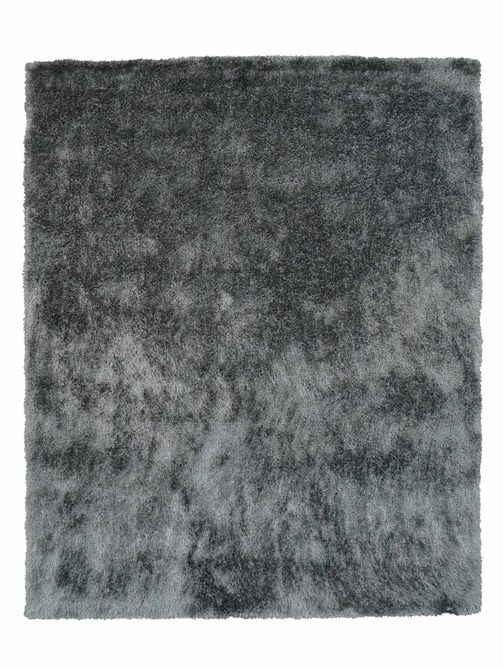 Plush Hand Tufted Shag Rug in Polyester – Solid Design