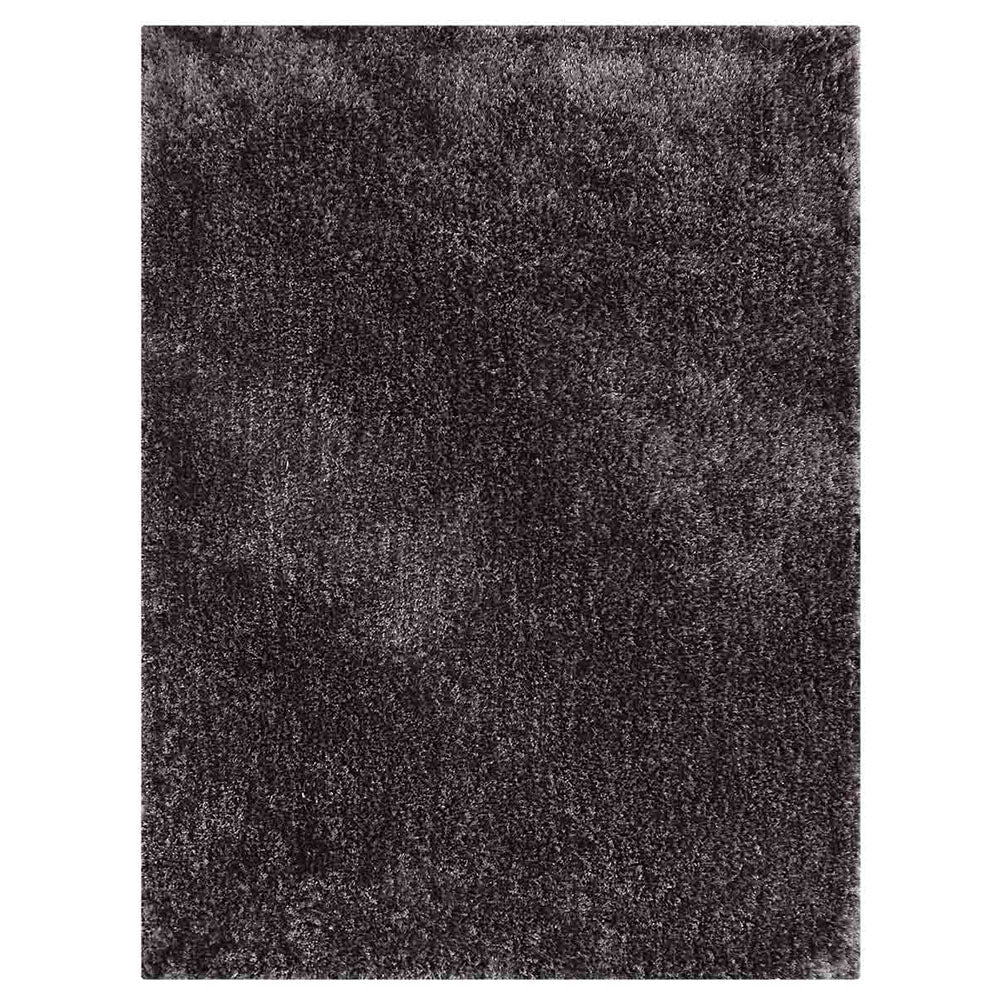 Plush Hand Tufted Shag Rug in Polyester – Solid Design