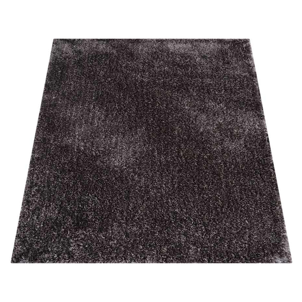 Plush Hand Tufted Shag Rug in Polyester – Solid Design