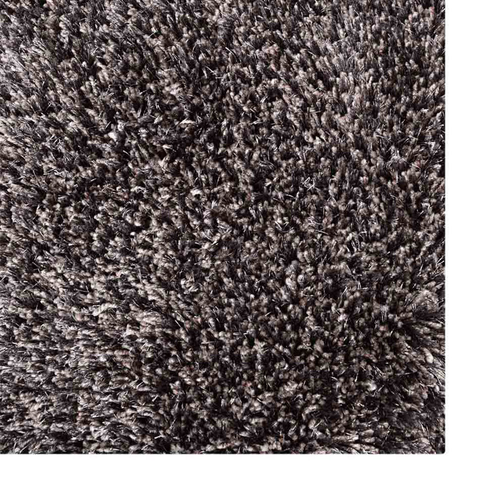 Plush Hand Tufted Shag Rug in Polyester – Solid Design