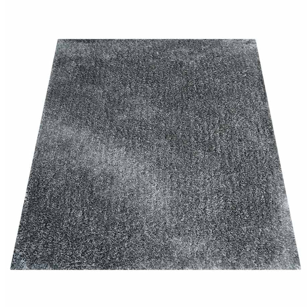 Plush Hand Tufted Shag Rug in Polyester – Solid Design