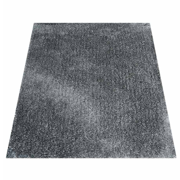 Plush Hand Tufted Shag Rug in Polyester – Solid Design
