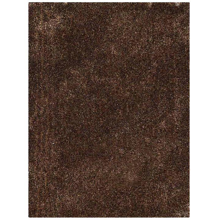 Plush Hand Tufted Shag Rug in Polyester – Solid Design