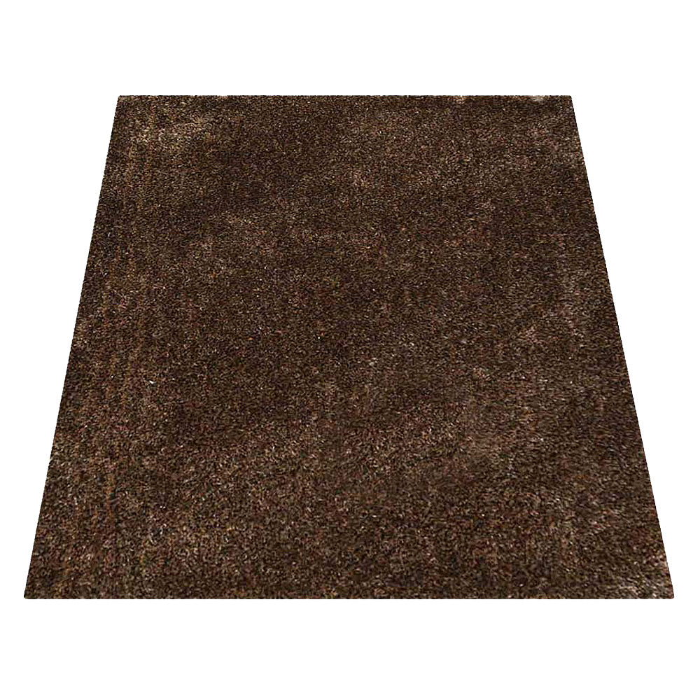 Plush Hand Tufted Shag Rug in Polyester – Solid Design