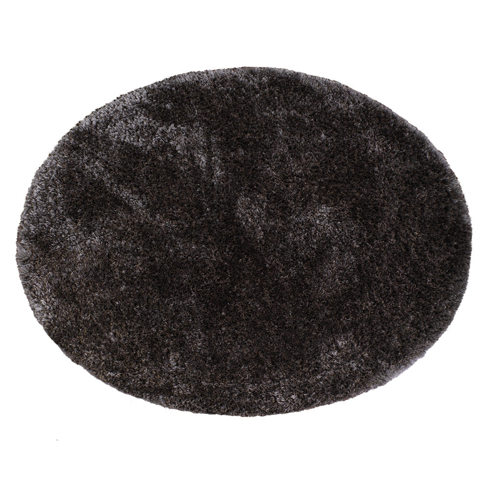 Plush Hand Tufted Shag Rug in Polyester – Solid Design