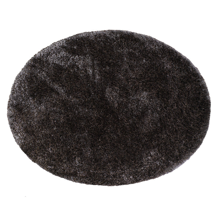 Plush Hand Tufted Shag Rug in Polyester – Solid Design