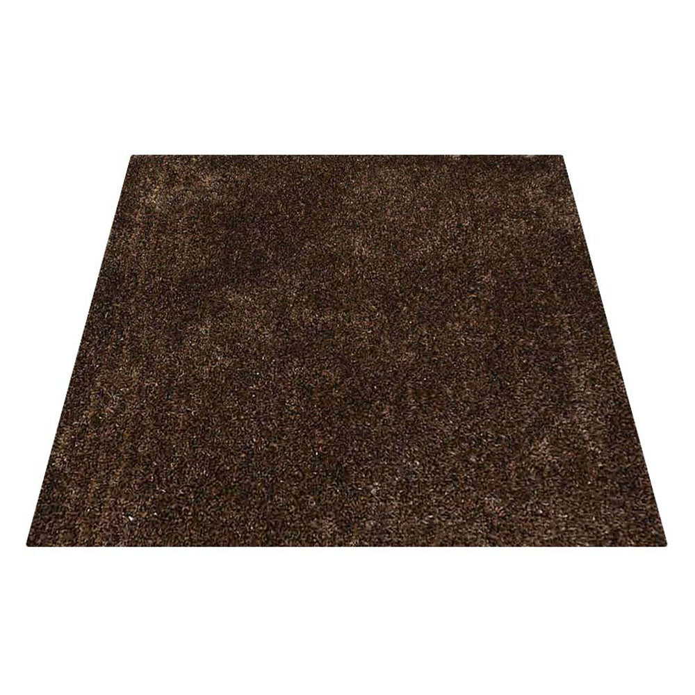 Plush Hand Tufted Shag Rug in Polyester – Solid Design