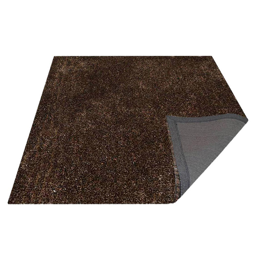 Plush Hand Tufted Shag Rug in Polyester – Solid Design