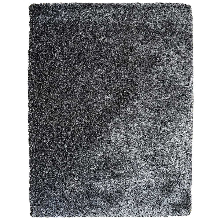 Hand Tufted Polyester Shag Rug – Solid Pattern