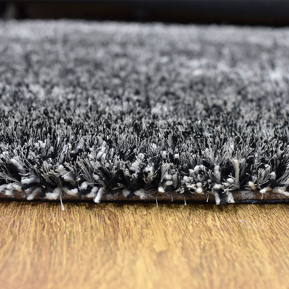 Hand Tufted Polyester Shag Rug – Solid Pattern