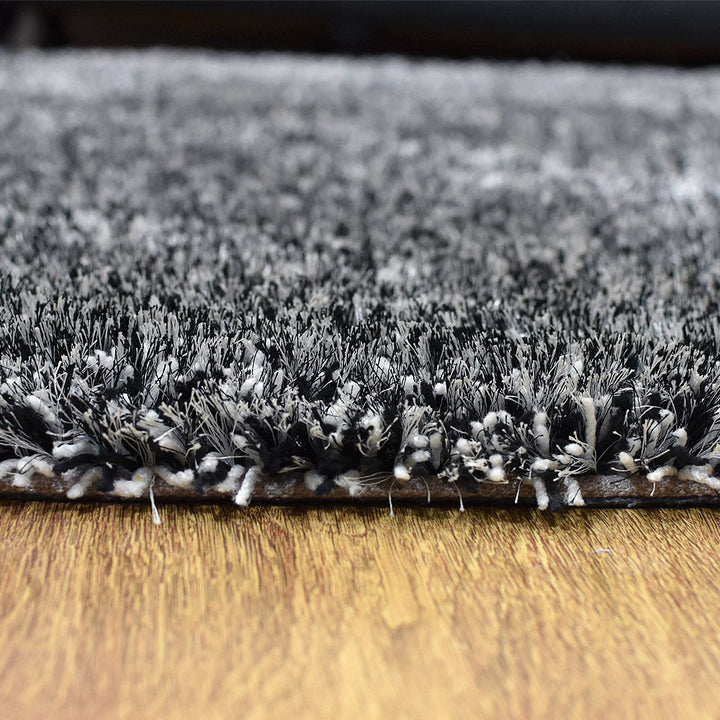 Hand Tufted Polyester Shag Rug – Solid Pattern