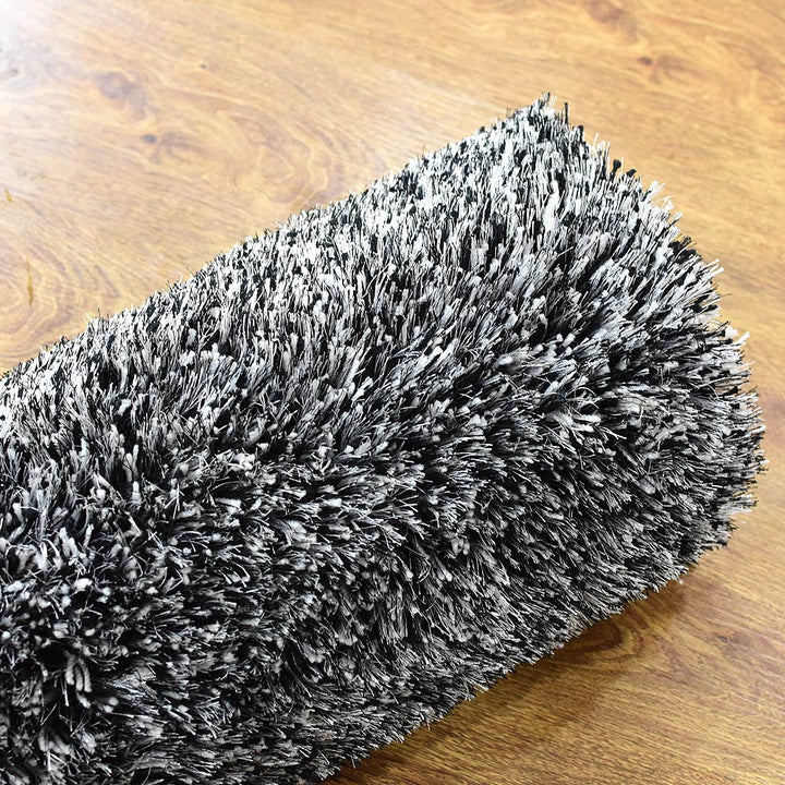 Hand Tufted Polyester Shag Rug – Solid Pattern
