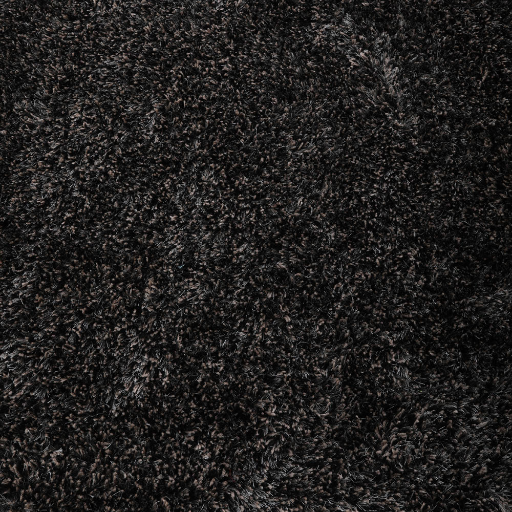 Hand Tufted Polyester Shag Rug – Solid Pattern