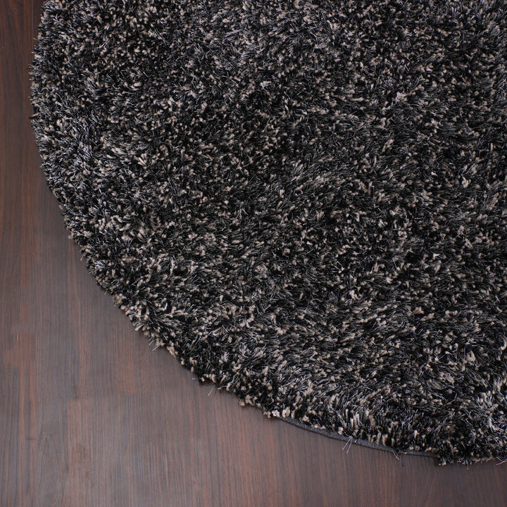 Hand Tufted Polyester Shag Rug – Solid Pattern