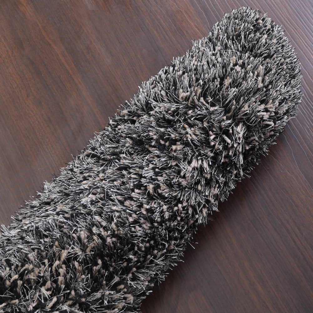 Hand Tufted Polyester Shag Rug – Solid Pattern
