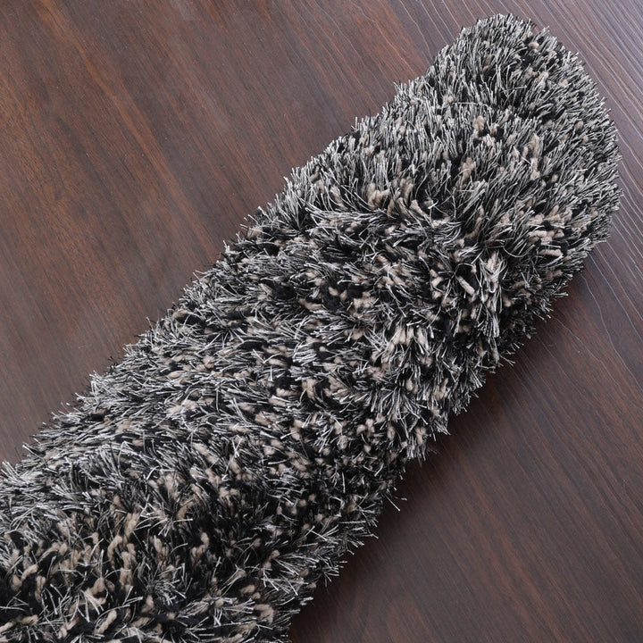 Hand Tufted Polyester Shag Rug – Solid Pattern