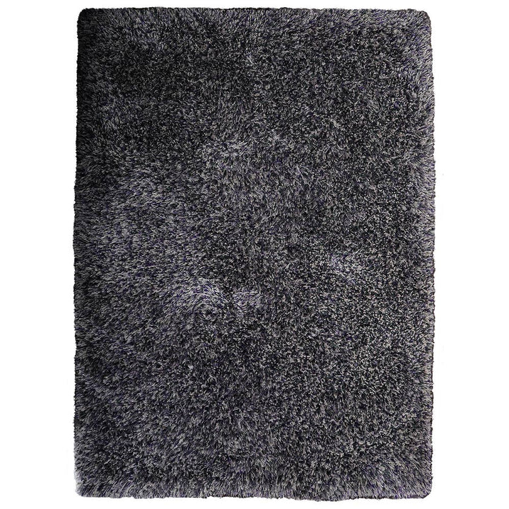 Hand Tufted Polyester Shag Rug – Solid Pattern