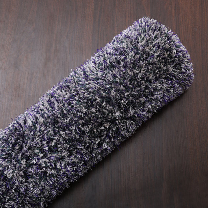 Hand Tufted Polyester Shag Rug – Solid Pattern