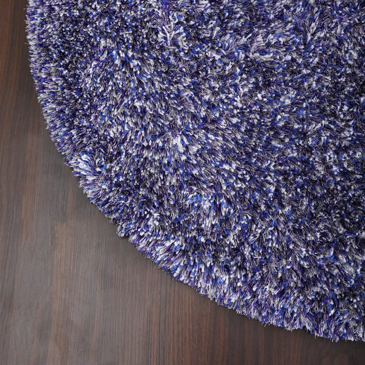 Hand Tufted Polyester Shag Rug – Solid Pattern