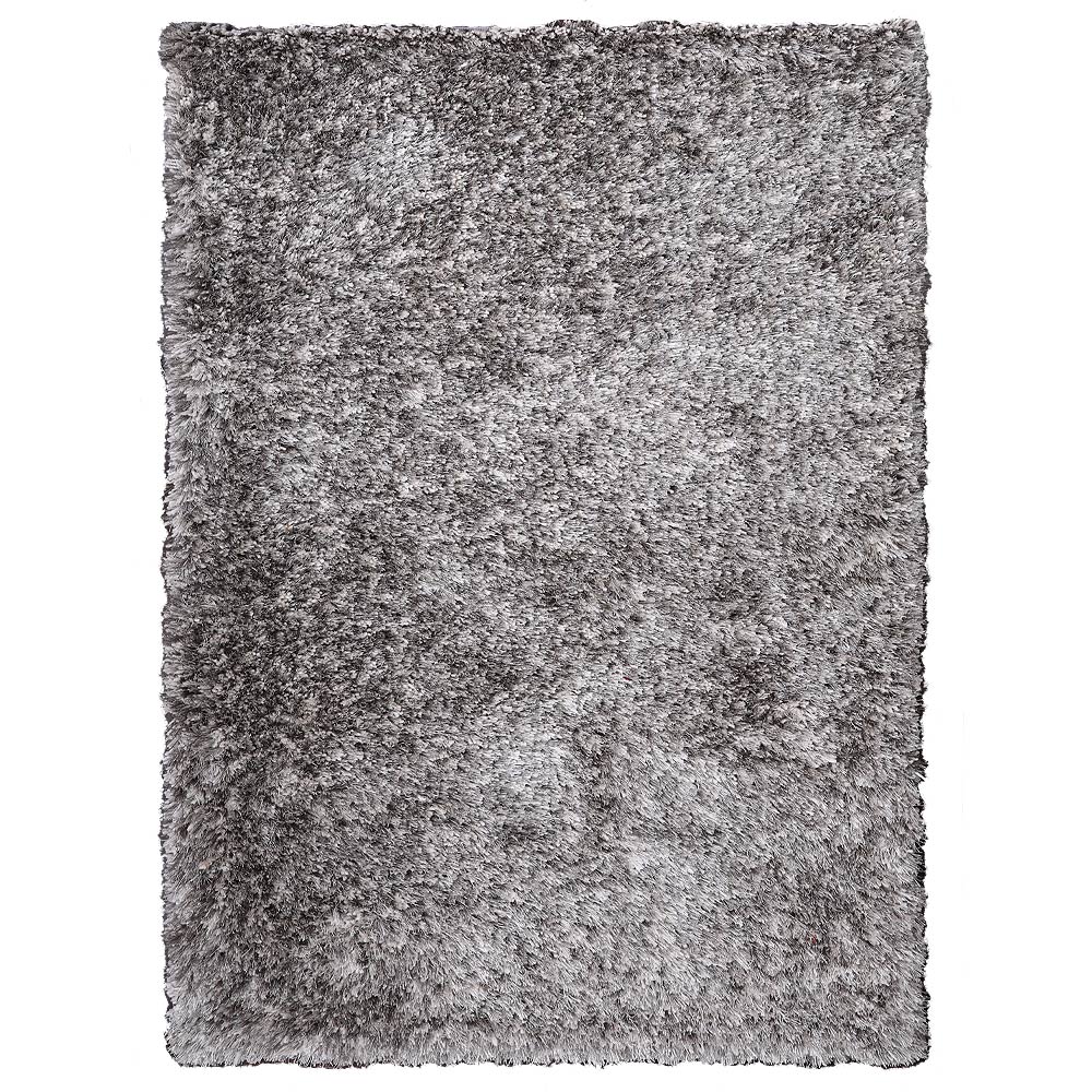 Hand Tufted Polyester Shag Rug – Solid Pattern