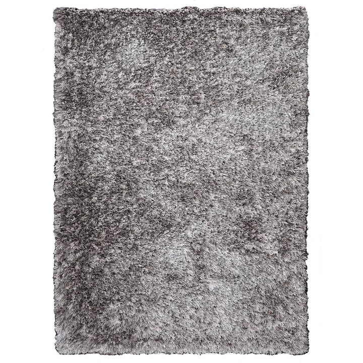 Hand Tufted Polyester Shag Rug – Solid Pattern