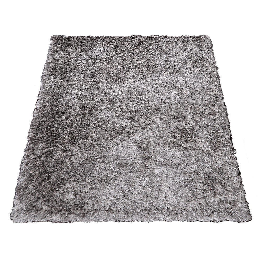 Hand Tufted Polyester Shag Rug – Solid Pattern
