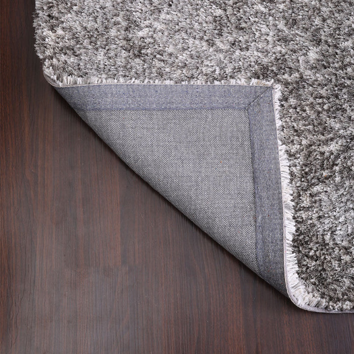 Hand Tufted Polyester Shag Rug – Solid Pattern