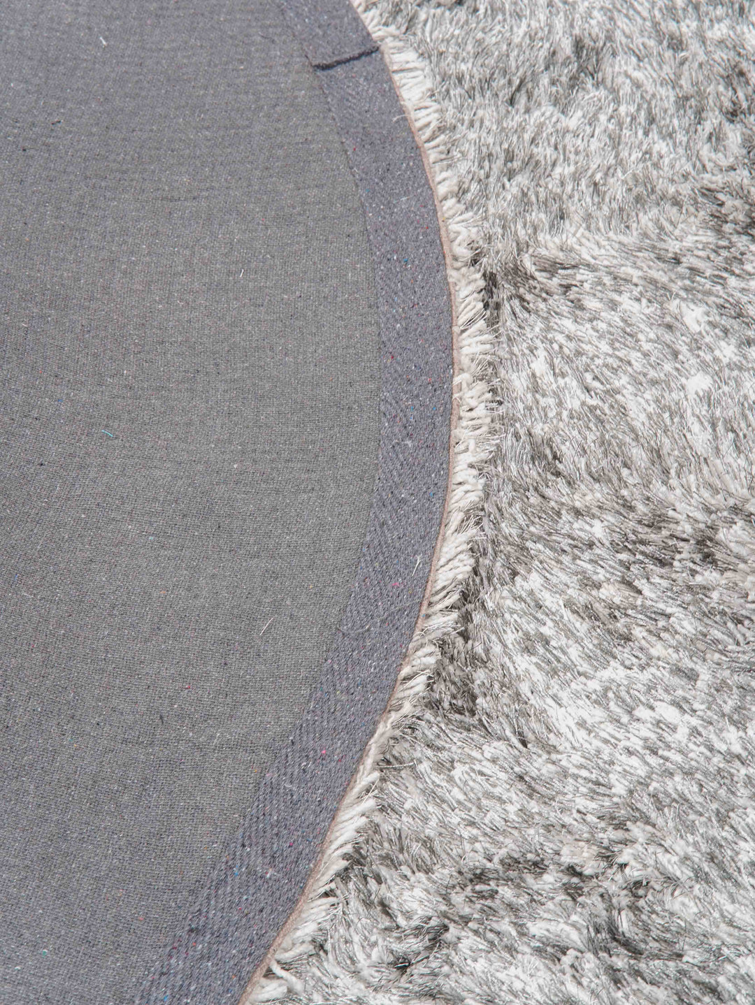 Hand Tufted Polyester Shag Rug – Solid Pattern