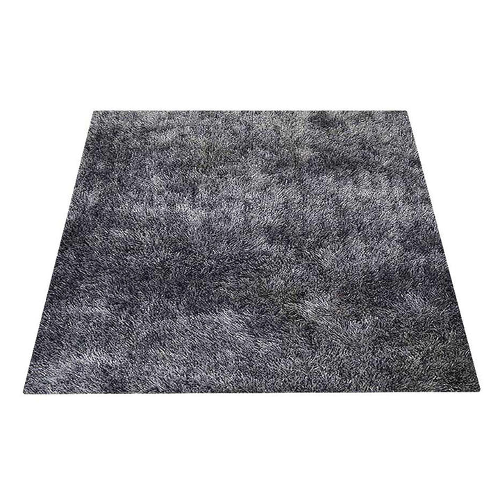 Hand Tufted Polyester Shag Rug – Solid Pattern