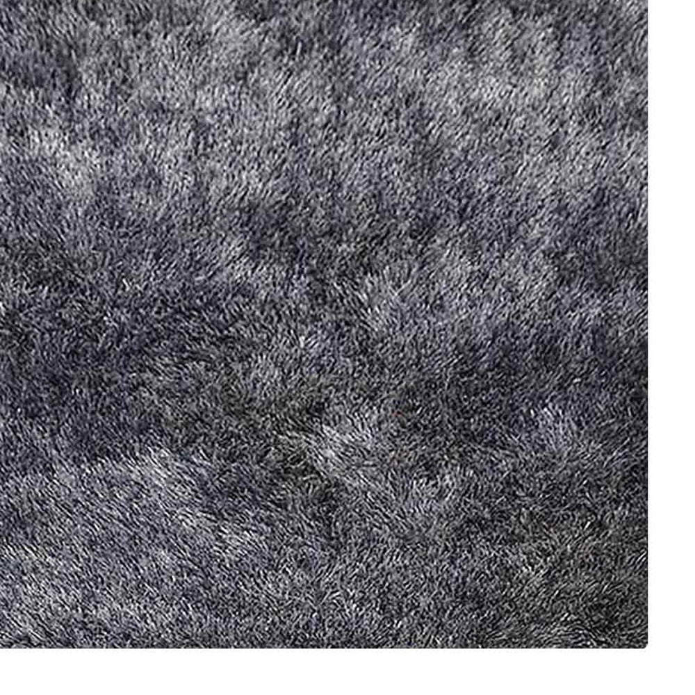 Hand Tufted Polyester Shag Rug – Solid Pattern