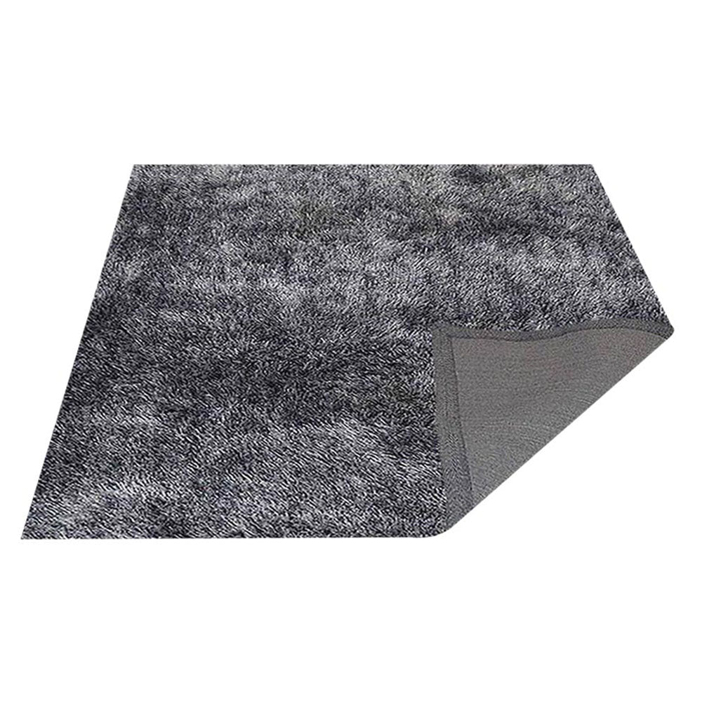 Hand Tufted Polyester Shag Rug – Solid Pattern