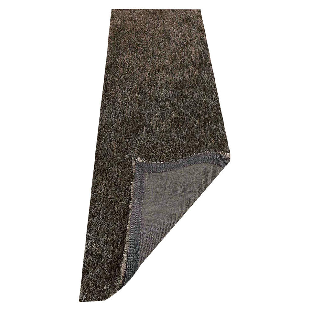 Hand Tufted Polyester Shag Rug – Solid Pattern