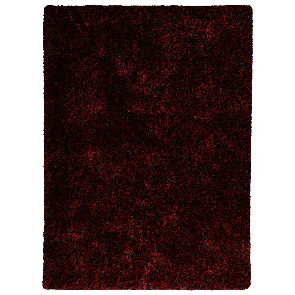 Hand Tufted Polyester Shag Rug – Solid Pattern
