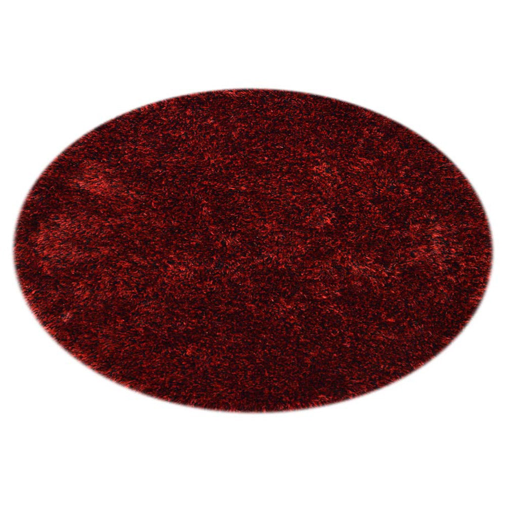 Hand Tufted Polyester Shag Rug – Solid Pattern