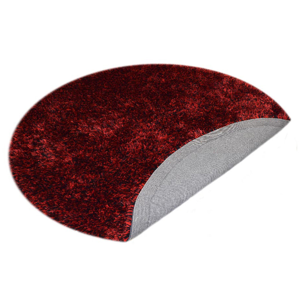 Hand Tufted Polyester Shag Rug – Solid Pattern