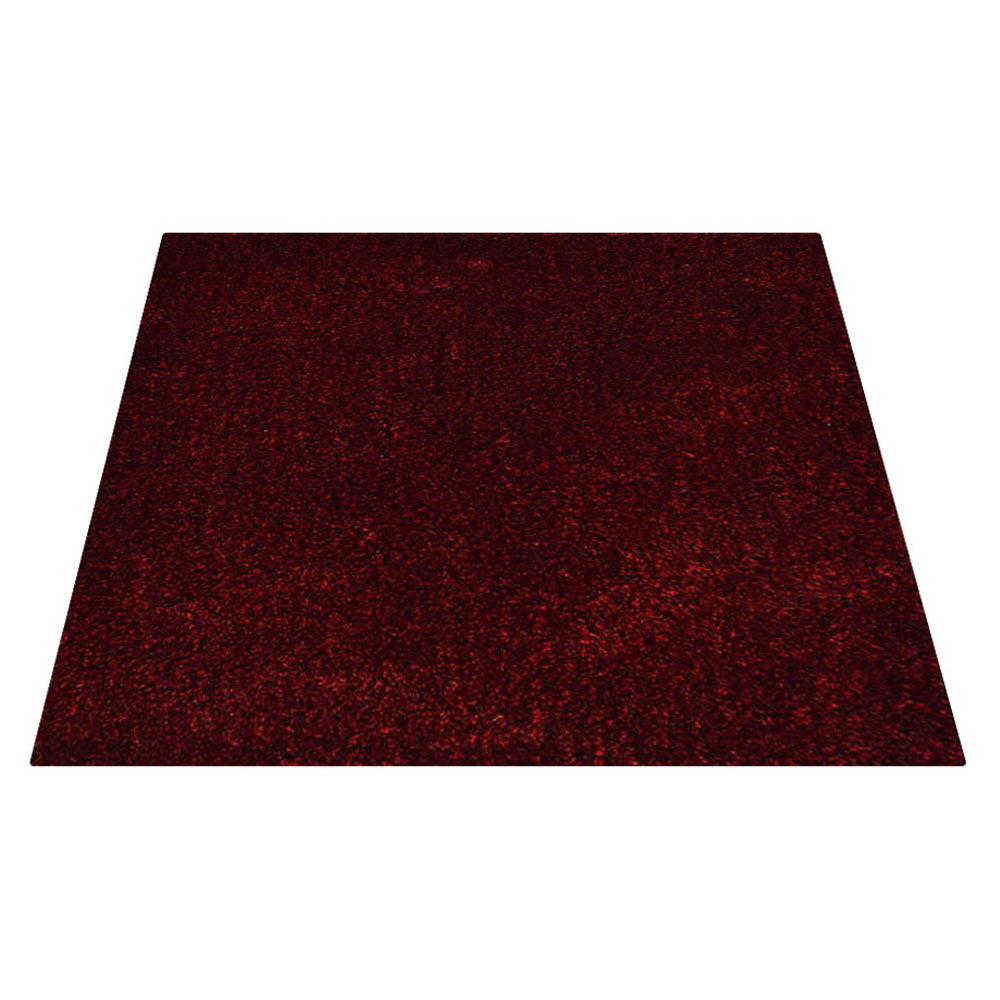 Hand Tufted Polyester Shag Rug – Solid Pattern