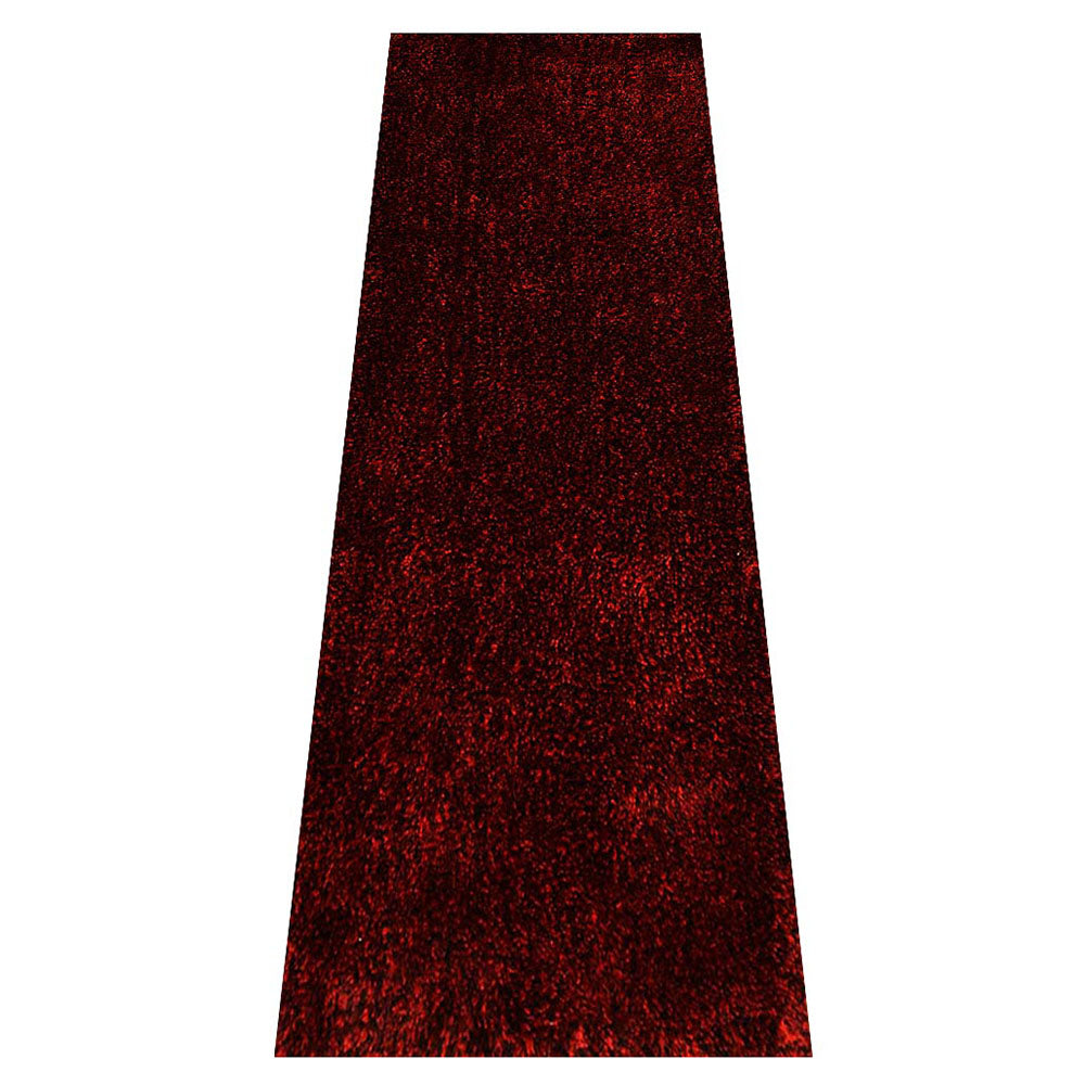 Hand Tufted Polyester Shag Rug – Solid Pattern