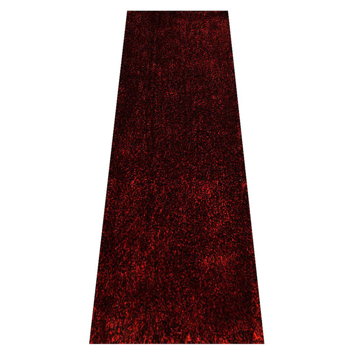 Hand Tufted Polyester Shag Rug – Solid Pattern