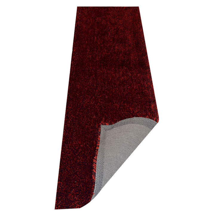 Hand Tufted Polyester Shag Rug – Solid Pattern