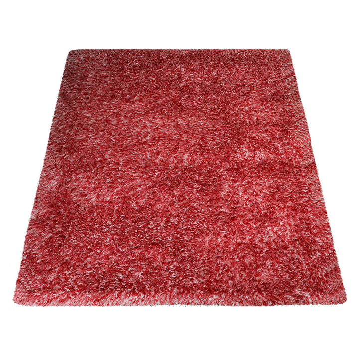 Hand Tufted Polyester Shag Rug – Solid Pattern