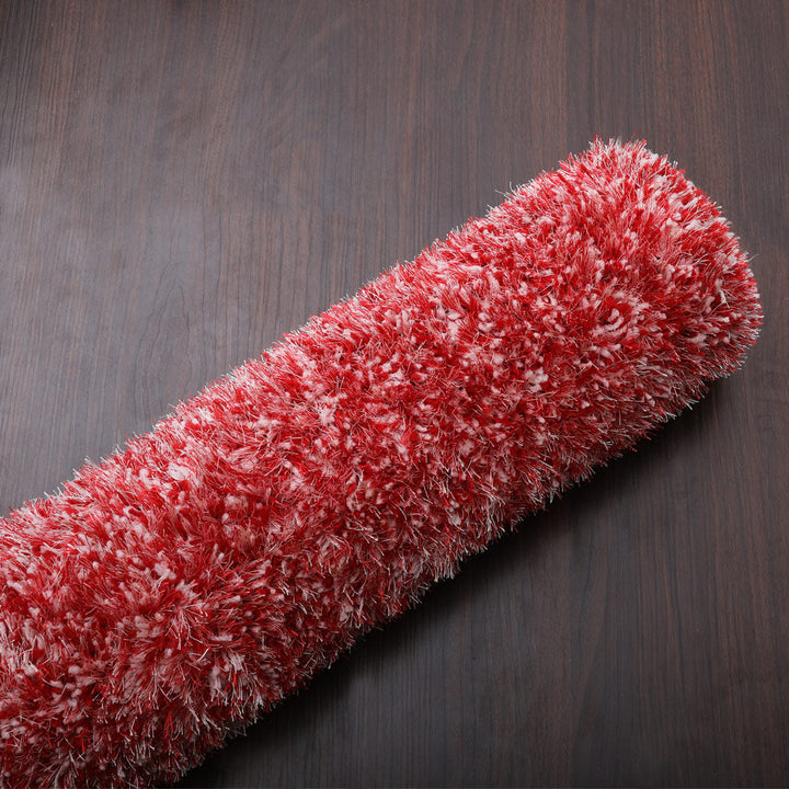 Hand Tufted Polyester Shag Rug – Solid Pattern