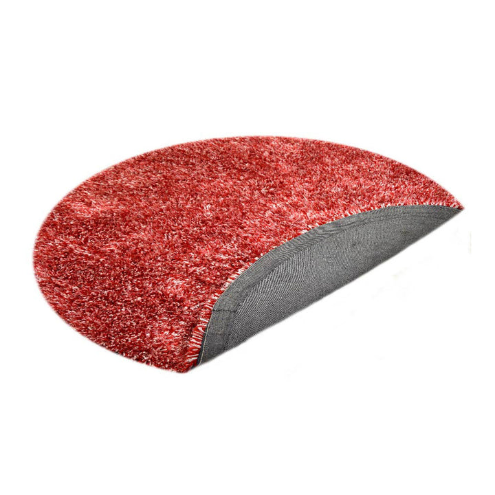 Hand Tufted Polyester Shag Rug – Solid Pattern