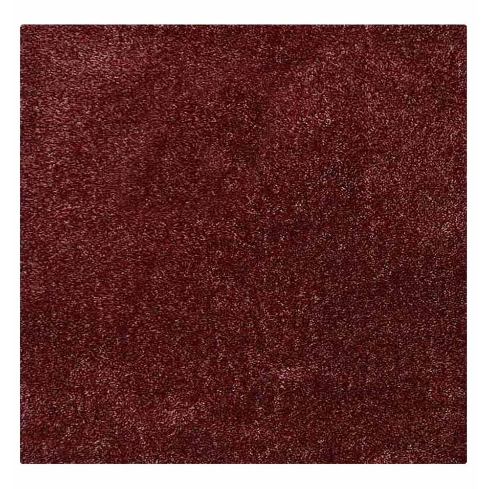 Hand Tufted Polyester Shag Rug – Solid Pattern