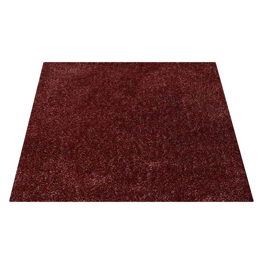 Hand Tufted Polyester Shag Rug – Solid Pattern