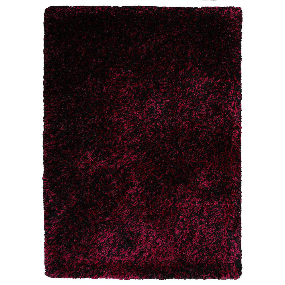 Hand Tufted Polyester Shag Rug – Solid Pattern